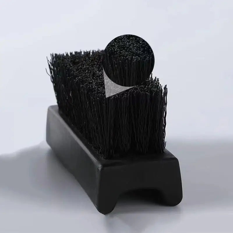 Nylon Shoe Cleaning Brush Set – Soft & Hard Bristles, 1 Pair Shoe Cleaning Brush Qme