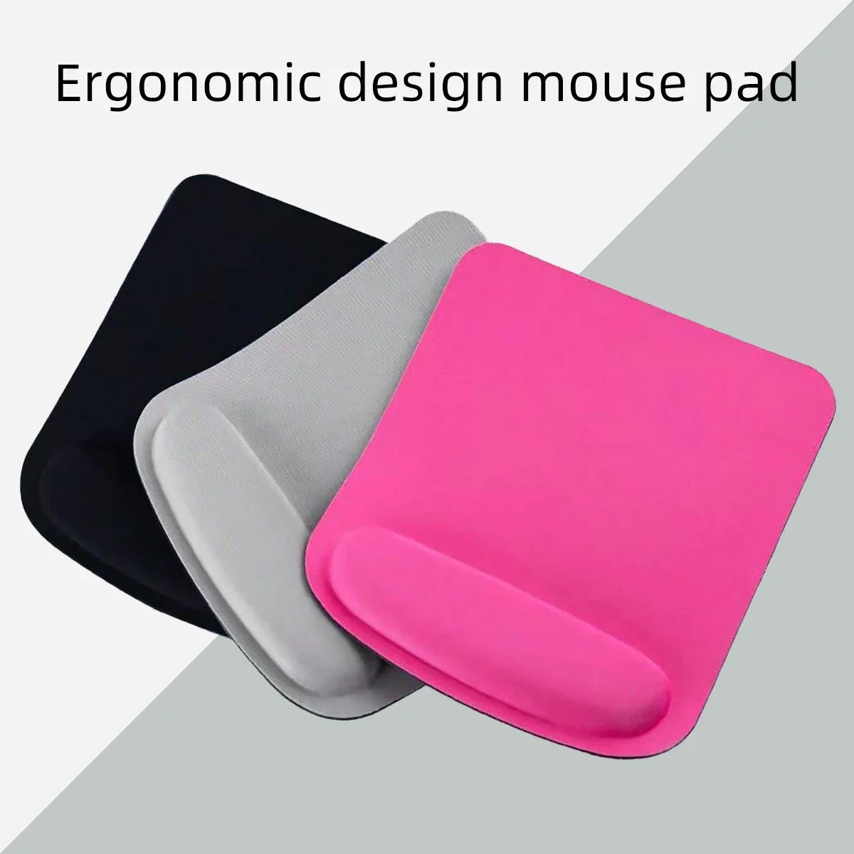 EVA Wrist Rest Mouse Pad – Anti-Slip & Soft Comfort Wrist Rest Mouse Pad Qme