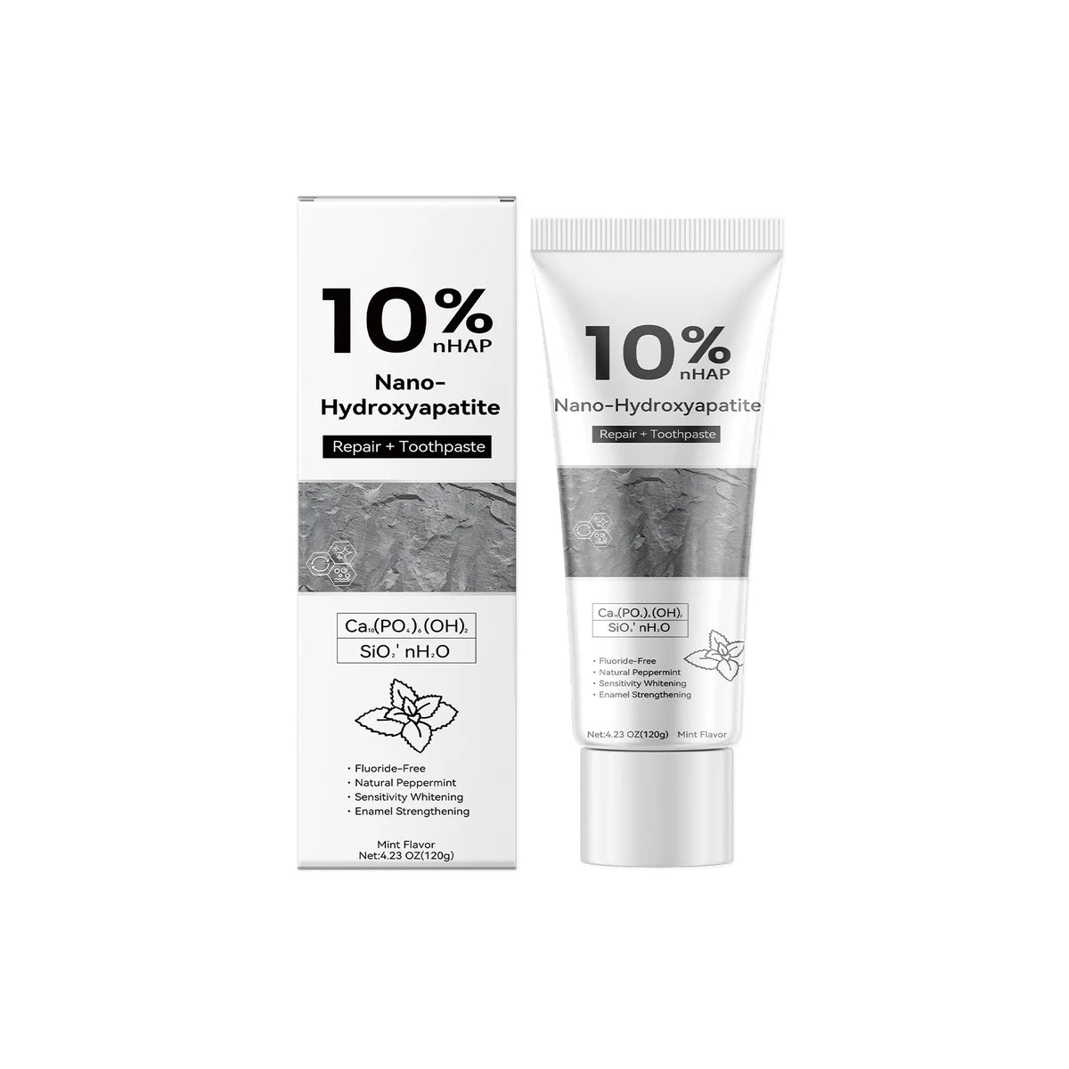 Nano Hydroxyapatite Toothpaste – Whitening & Enamel Repair Whitening Toothpaste Qst 120g Boxed