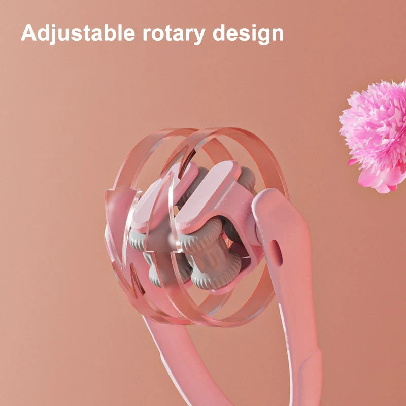 Portable Finger Joint Roller Massager – Dual-Row Elastic Handle Finger Roller Massager Qme