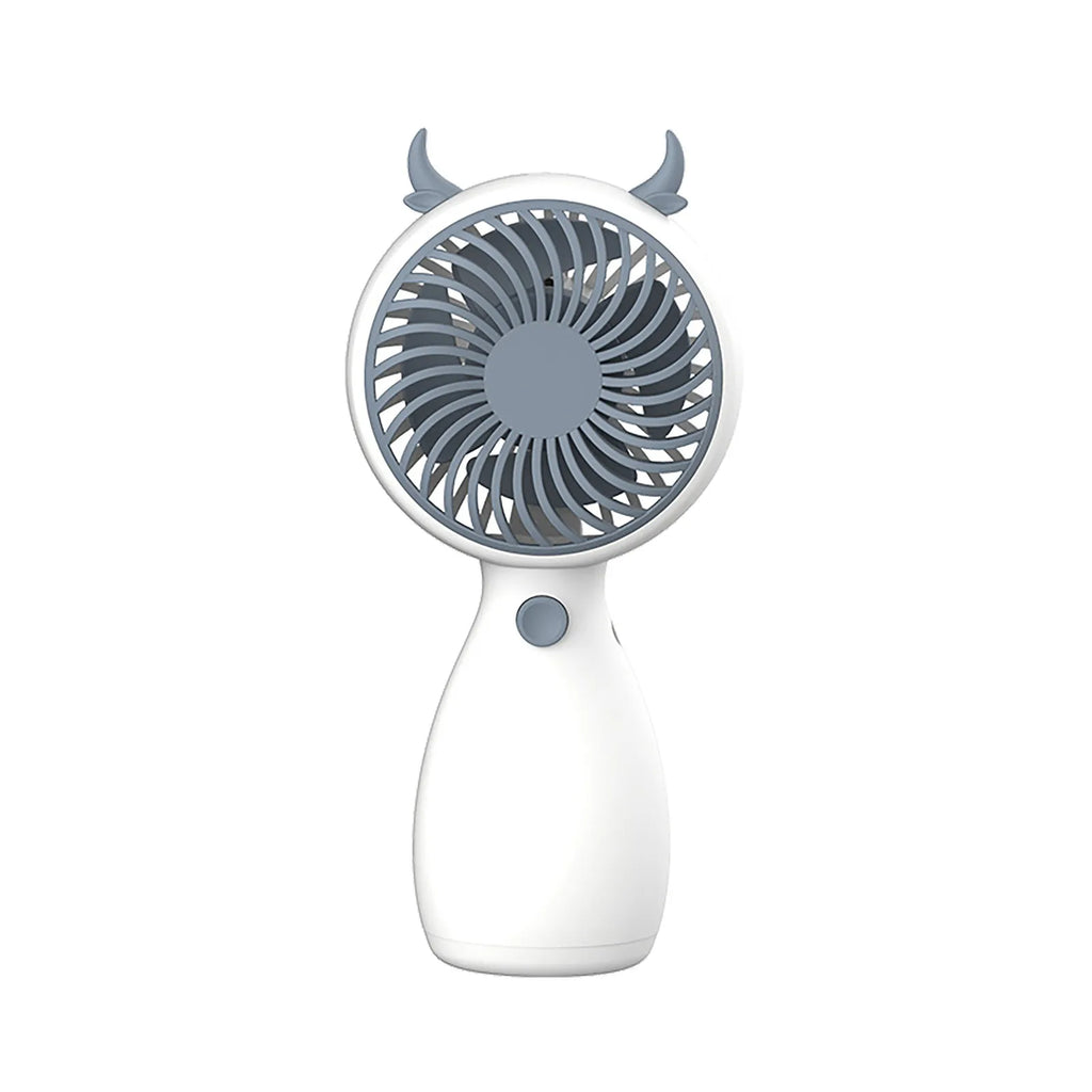 Mini Portable USB Handheld Fan – 3-Speed, Silent, 2000mAh Portable Handheld Fan Qme