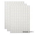 Double-Sided Nail Tips Adhesive Tape – Traceless Gel Strips Nail Art Adhesive Qme 300PCS