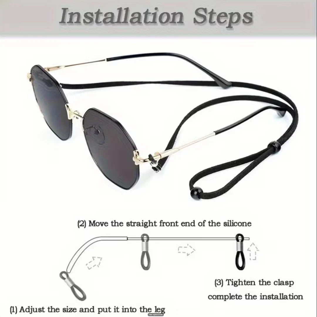VOPHA Eyeglass Strap Glasses Chain – Multicolor Unisex PS03 Eyeglass Strap Qst