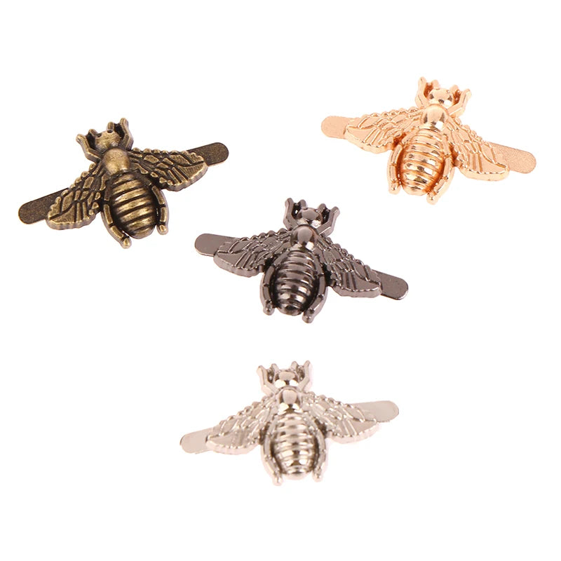 2pcs Metal Bee Shape Bag Buckle Clasp – DIY Leather Hardware Bag Hardware Clasp Qst