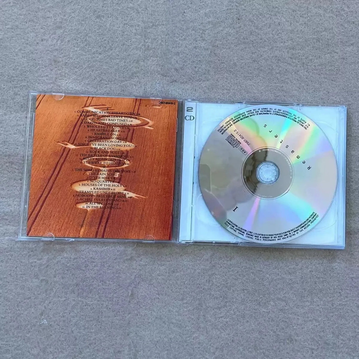 Classic Rock Remastered Compilation CD – Abstract Totem Cover Music Compilation CD Qme