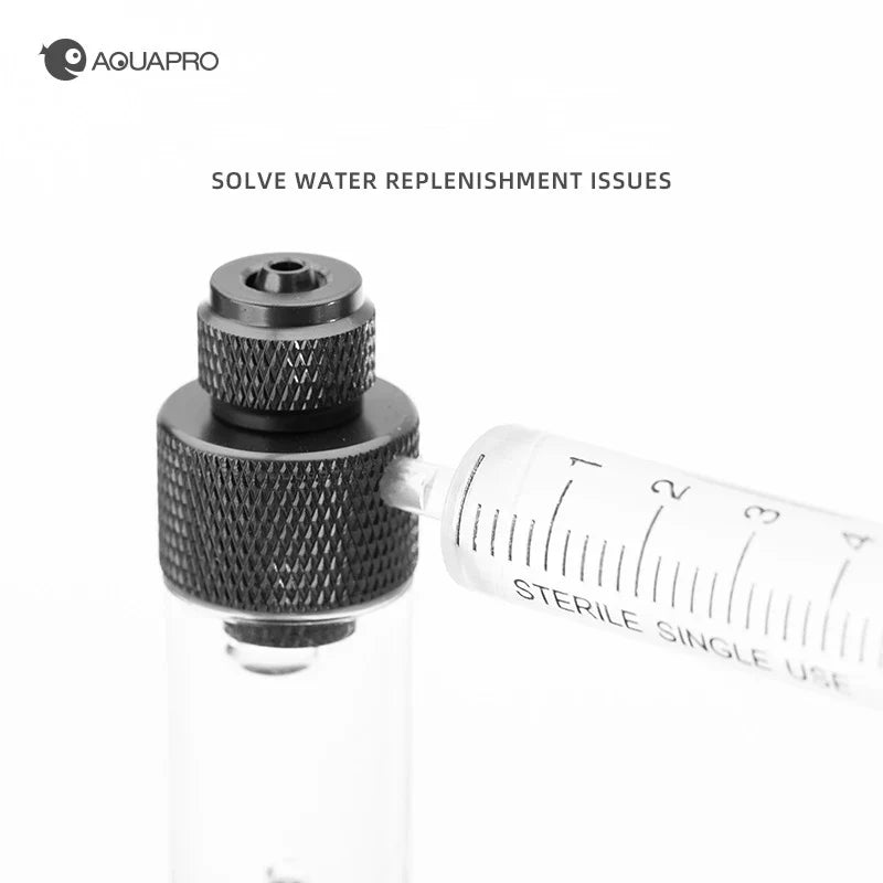 AQUAPRO CO2 Smart Bubble Counter for Planted Aquariums Aquarium CO2 Accessory Qme