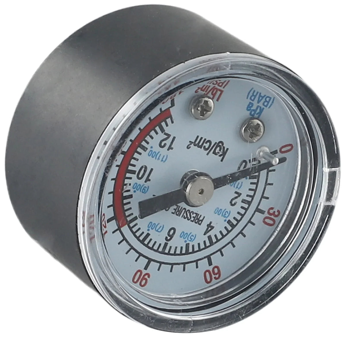 Air Compressor Pressure Gauge 0–180 PSI 0–12 Bar 1/8" NPT Pressure Gauge Qme