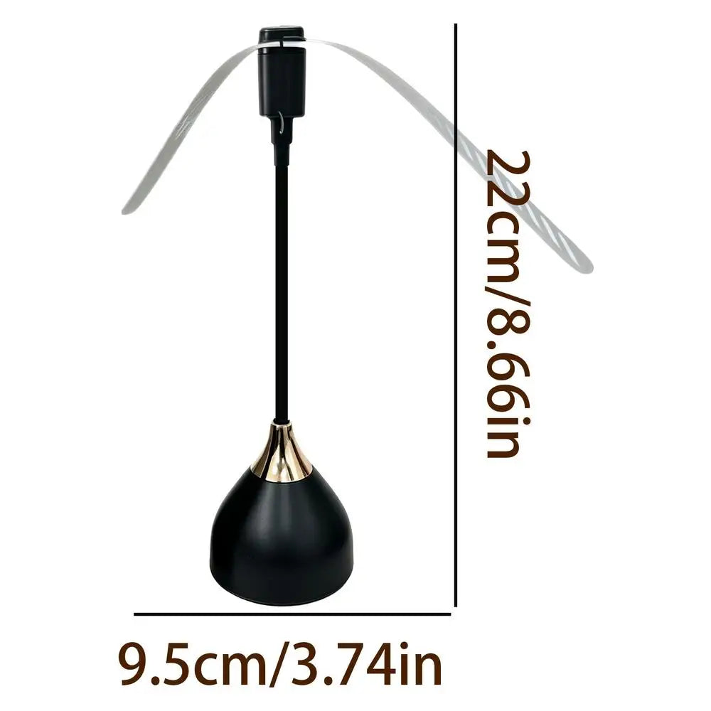 Portable Electric Fly Fan for Tables – Keeps Flies Away Tabletop Fly Fan Qme Black China Mainland