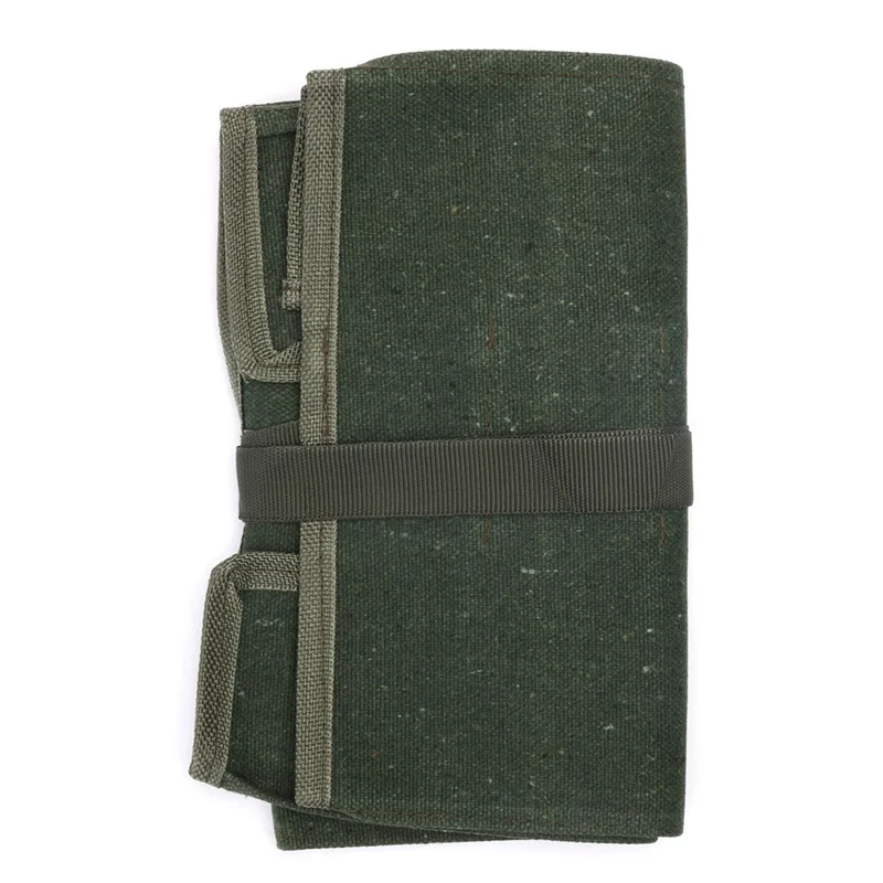 Japanese Bonsai Tool Canvas Roll Bag – 600×430mm Storage Case Tool Roll Bag Qme