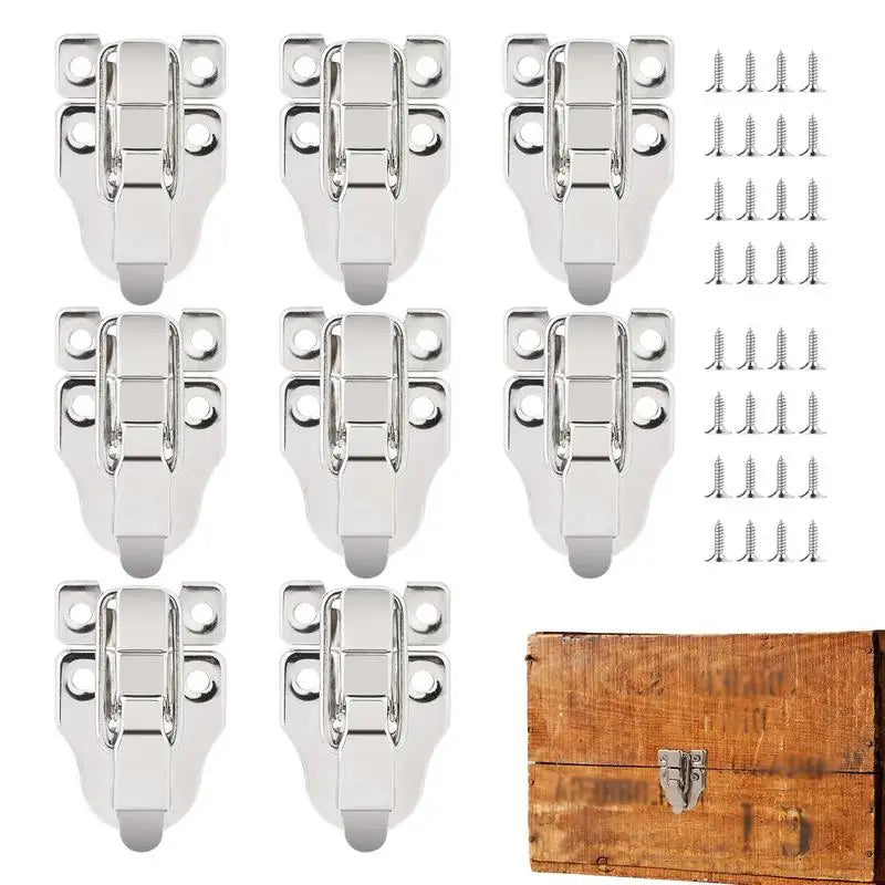 Metal Duckbilled Box Hasp Lock 8x – Retro Iron Latch & Catch Box Hasp Latch Qme China Mainland