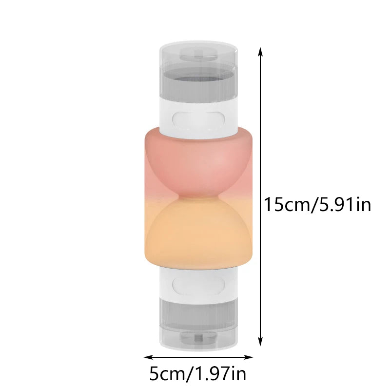 Refillable Silicone Travel Squeeze Bottles for Toiletries Travel Toiletry Bottles Qst