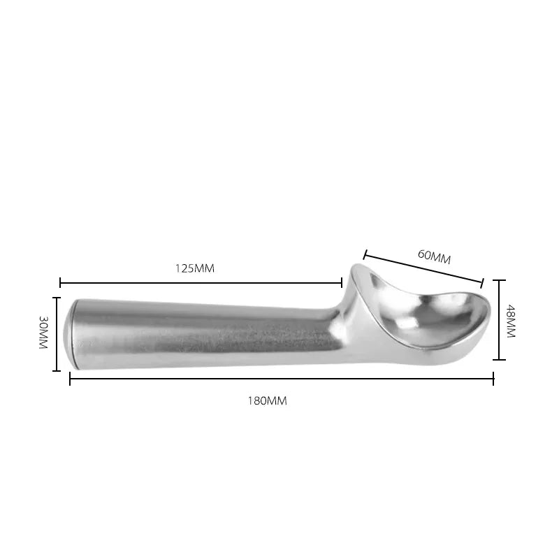 Nonstick Aluminum Ice Cream Scoop – Melon Ball & Dough Tool Ice Cream Scoop Qst