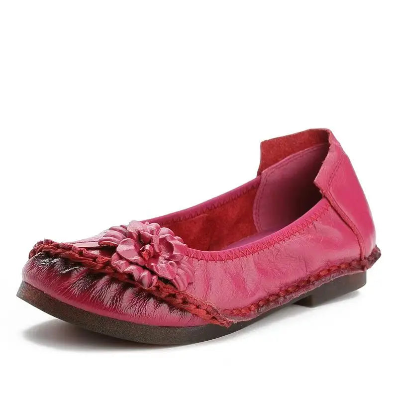 Women's Oxford Flats – Slip-On Floral Loafers | Sizes 5–8 Women's Flat Loafers Qst