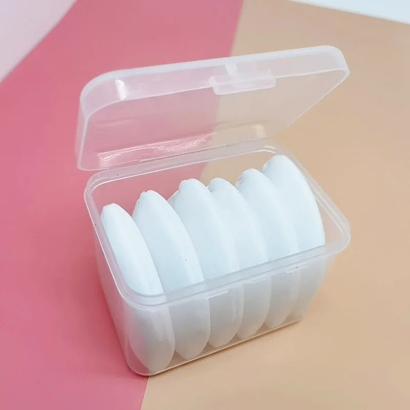 Velvet Powder Puffs Soft Lightweight Makeup Sponge 6-Pack Makeup Powder Puff Qme 6pcs Boxed White China Mainland
