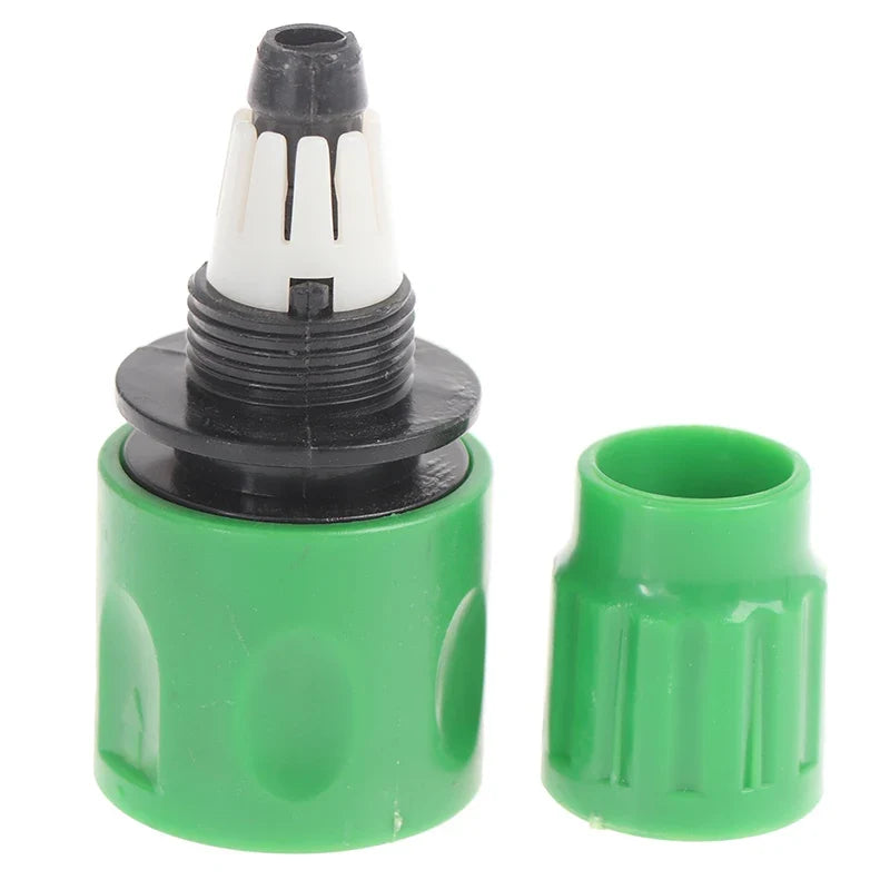 3/8" One-Way Quick Connector for Garden Hose Irrigation Hose Quick Connector Qme