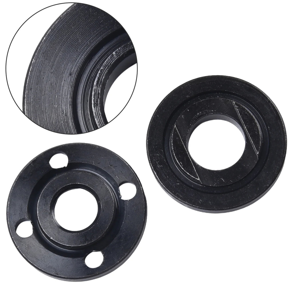 Angle Grinder Flange Nut Pressure Plate Set – M14 125–230mm Grinder Flange Tool Set Qme