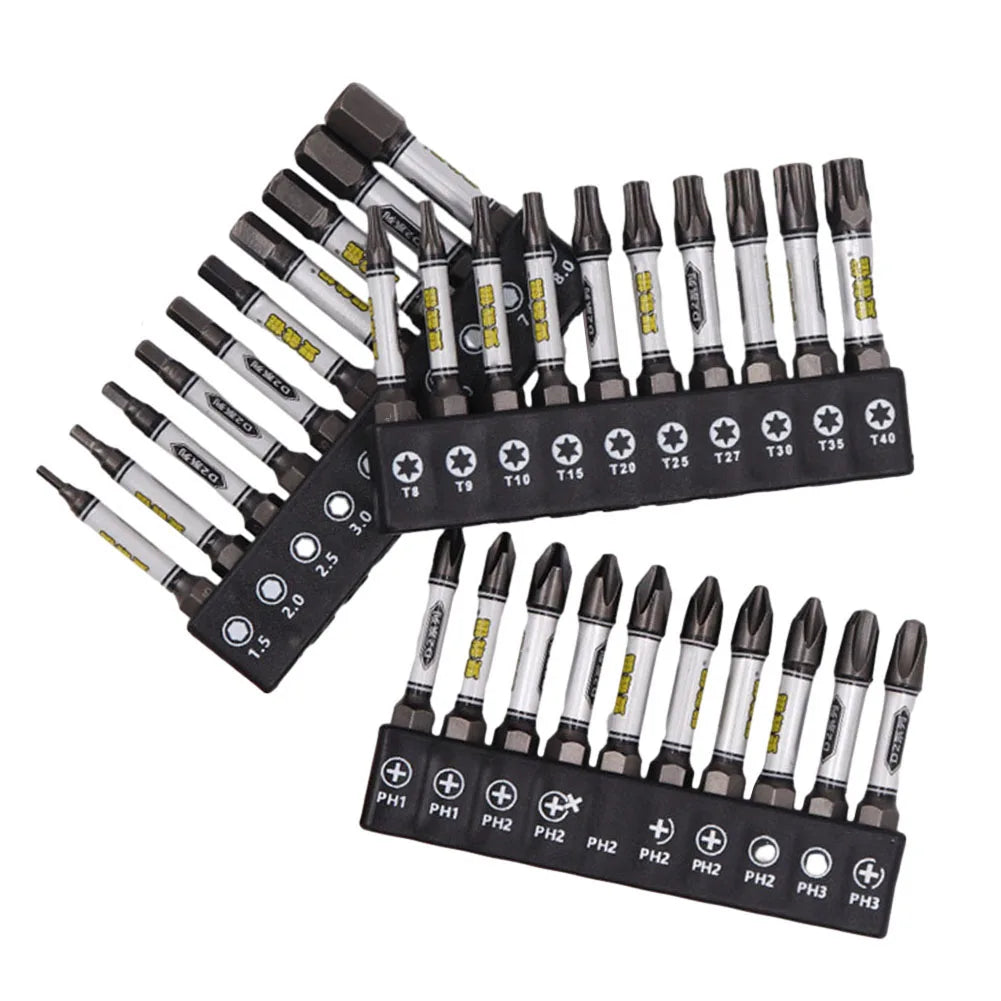 Magnetic Impact Screwdriver Bit Holder 1/4" Hex Shank Screwdriver Bit Holder Qme