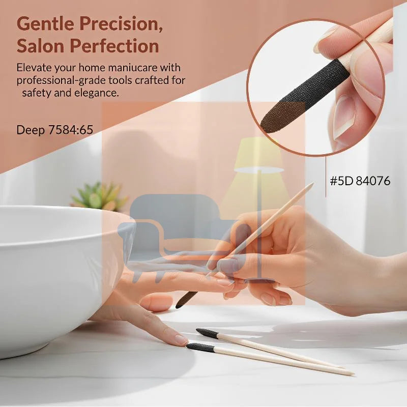 Dual-Grit Sanding Sticks Flat Head – Nail & Craft Modeling Nail Sanding Sticks Qme