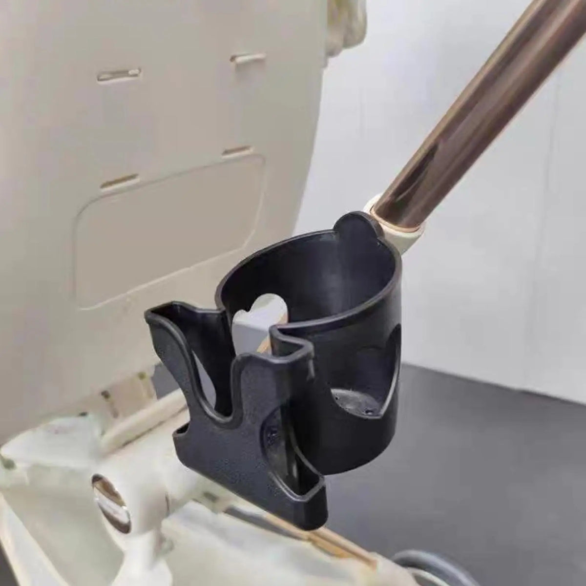 Universal Stroller Cup Holder & Phone Stand – Pram & Bike Stroller Cup Holder Qme