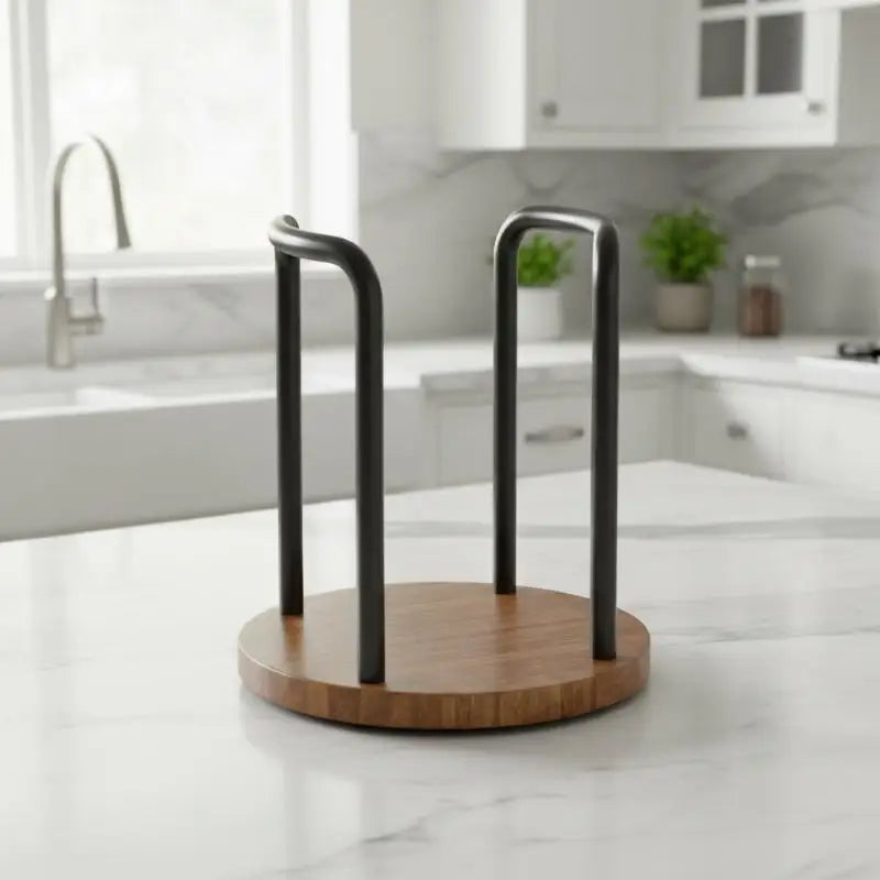 Wooden Mug & Cup Dispenser Display Stand Organizer | 6 Colors Cup Dispenser Stand Qme