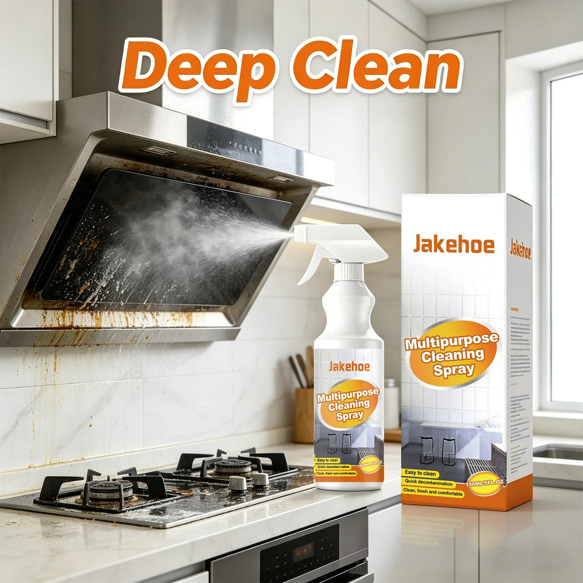 Multipurpose Cleaning Spray | Remove Oil, Stains & Restore Shine Multipurpose Cleaner Spray Qme