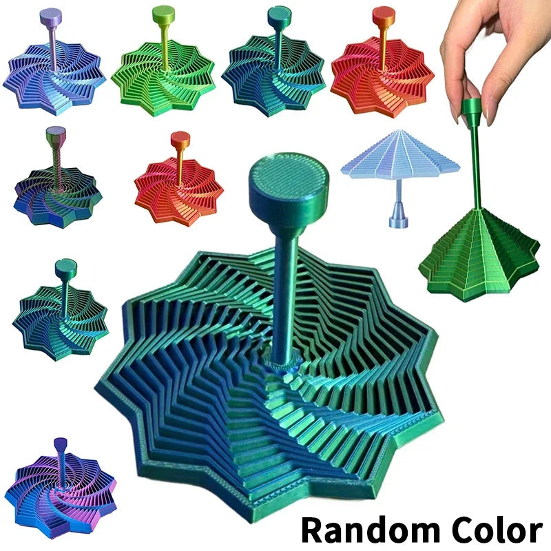 3D Printed Expandable Fractal Fidget Star Sensory Toy Fidget Sensory Toy Qme