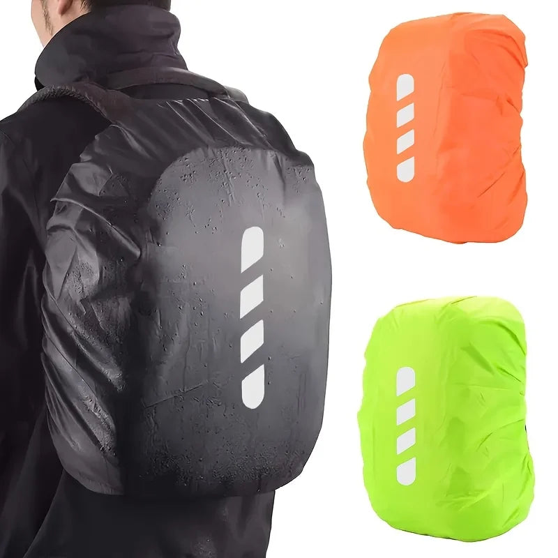 Reflective Waterproof Backpack Rain Cover – Cycling & Hiking Backpack Rain Cover Qme