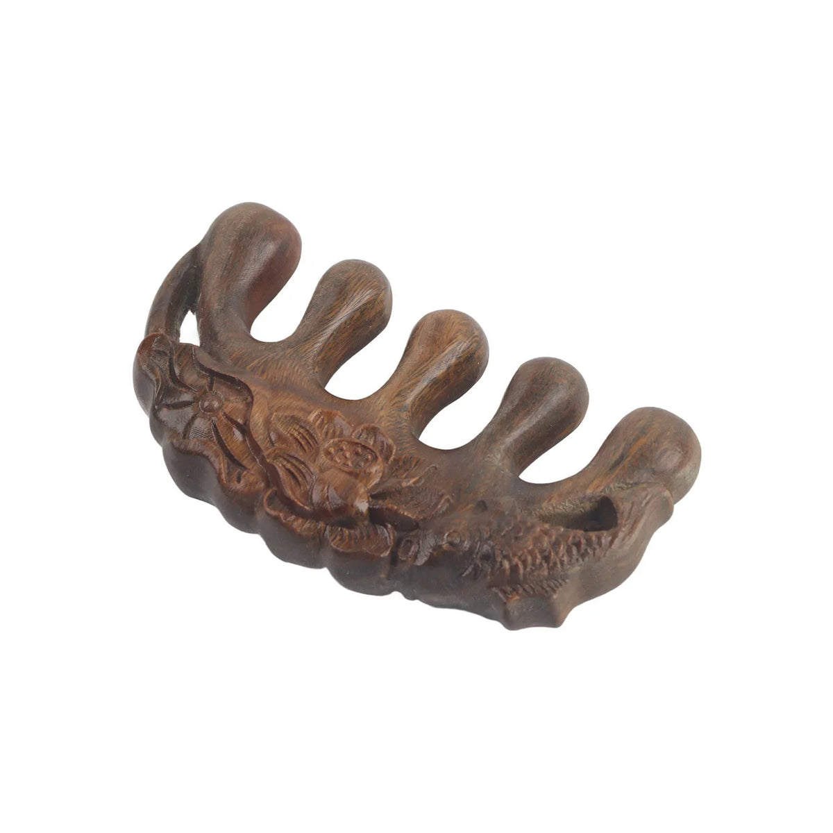 Wide Tooth Sandalwood Scalp Massage Comb – Head & Neck Scalp Massage Comb Qme