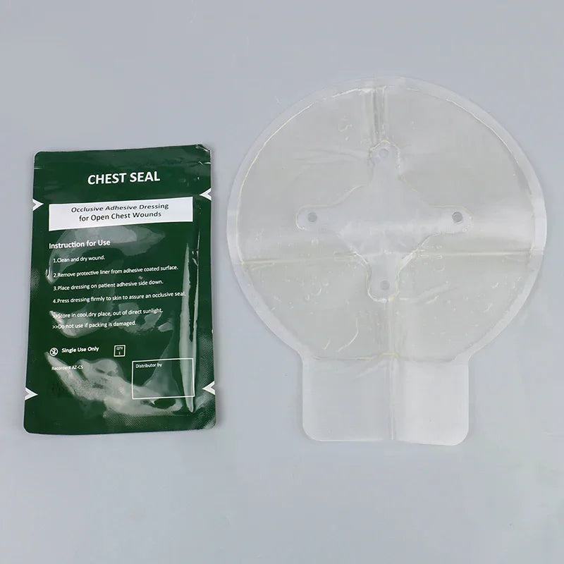 Vented Chest Seal – Emergency Trauma First Aid Dressing Trauma Chest Seal Qme