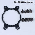 AM4 AM5 Mount Bracket Stud Nut Kit – NZXT Kraken X41–X62 CPU Cooler Mount Kit Qme 01