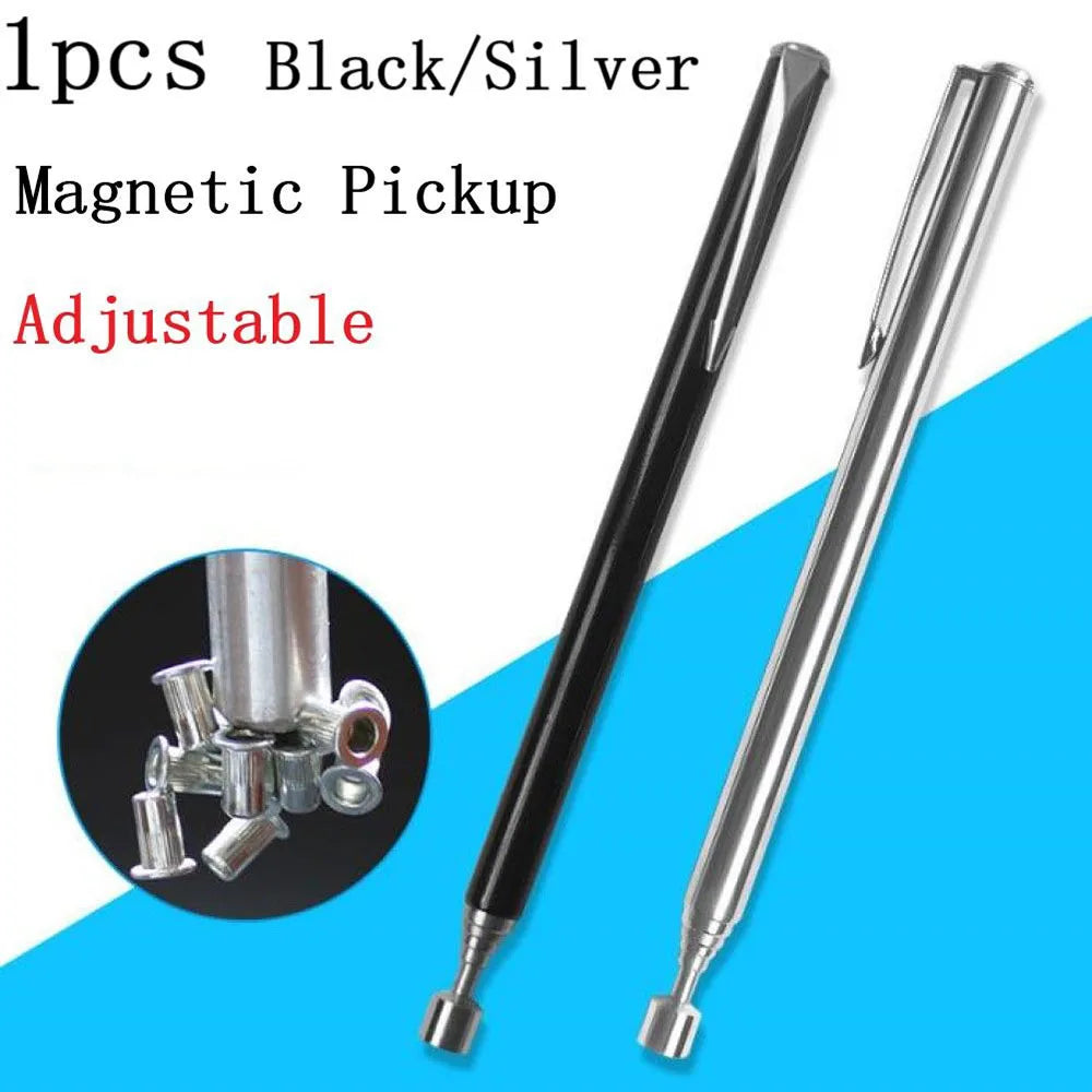 Telescoping Magnetic Pick-Up Tool with Pocket Clip | Grabber Magnetic Pick-Up Tool Qme