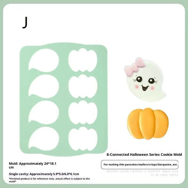 Silicone Dacquoise & Cookie Mold – Japanese Cake Decorating Silicone Baking Mold Qst J