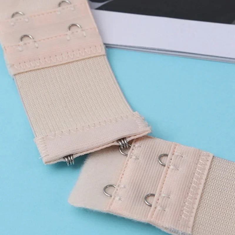 Women's 2-Row Hook Bra Extender Strap – Adjustable, 4 Colors Bra Extender Qme