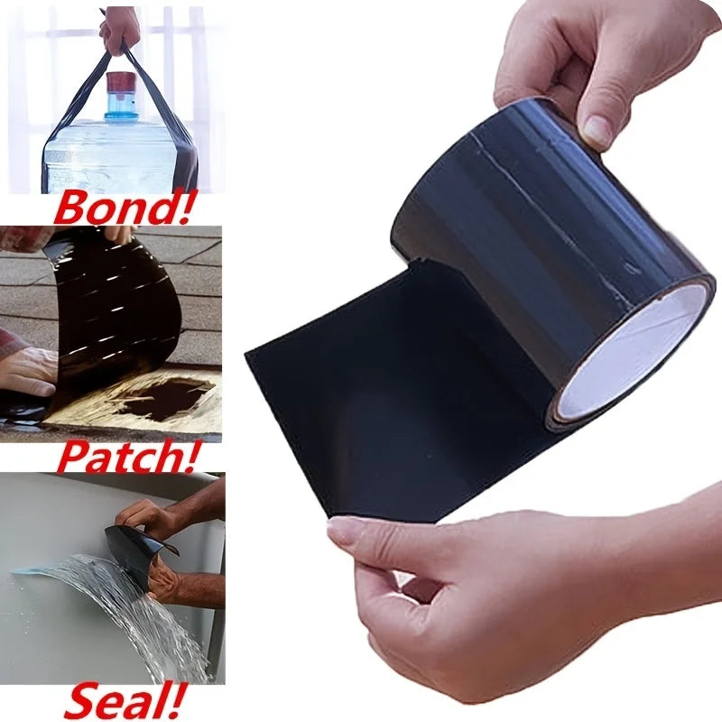 Waterproof Stop Leak Seal Repair Tape | Self-Fix Adhesive Waterproof Repair Tape Qme