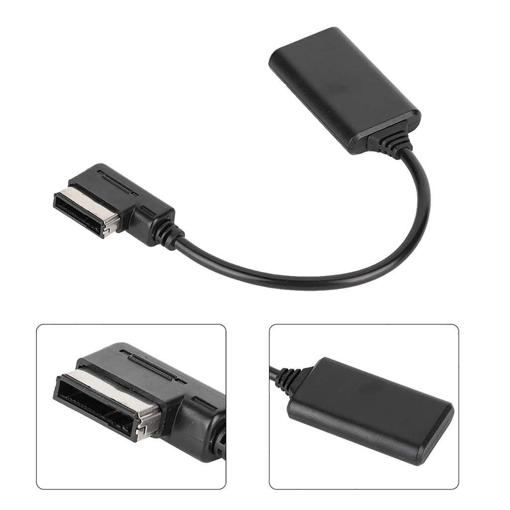 Bluetooth 5.0 AUX Adapter Cable for AMI MMI – Wireless Audio Car Audio Adapter Qst