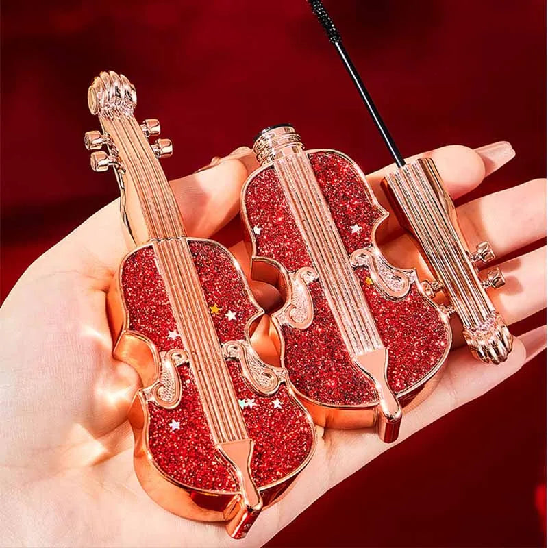 Violin Mascara – Lengthening, Volumizing & Waterproof Black Waterproof Mascara Qme