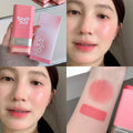 SHAQINUO Rotating Cream Blush Stick – Natural, Long-Lasting Cream Blush Stick Qme S9127-6