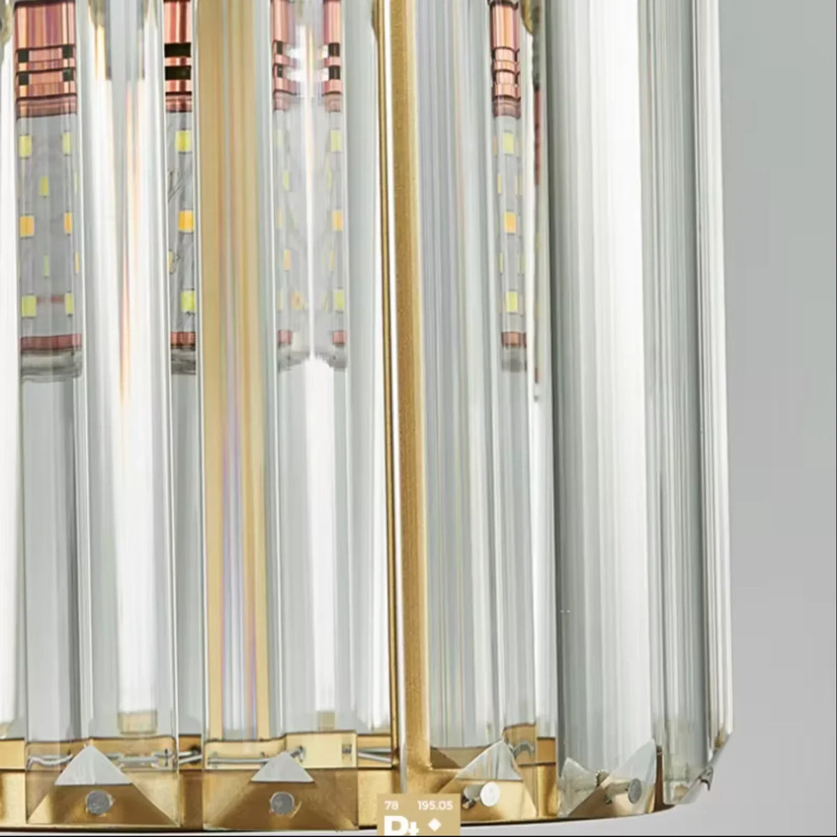 Modern LED Crystal Chandelier Ceiling Light – Luxury Décor Crystal Chandelier Qme