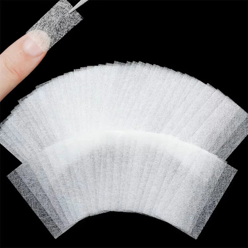 Nail Extension Fiberglass Non-Woven Wrapping Fiber Gel Nail Extension Fiber Qme