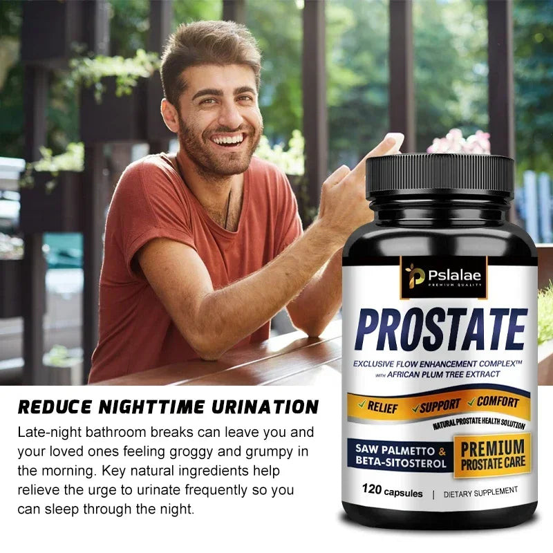 Prostate & Bladder Support Supplement – Saw Palmetto Capsules Prostate Health Supplement Qst