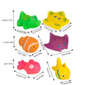 Interactive Squeaky Swimming Fish Cat Bath Toy | Pool Play Interactive Cat Toy Qme 6pcs