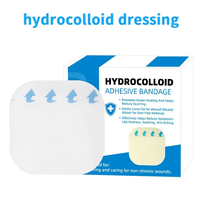 Hydrocolloid Self-Adhesive Patches – Breathable Invisible Skin Hydrocolloid Skin Patch Qme