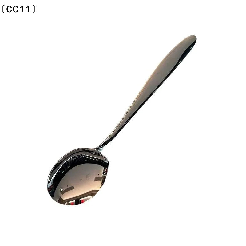 Large Stainless Steel Rice Spoon – Ergonomic Serving Spoon Serving Spoon Qme