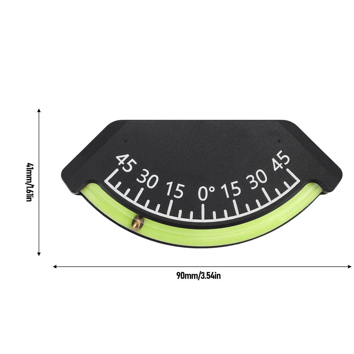 Qme RV Inclinometer 45° – Impact-Proof, Easy Install Vehicle Inclinometer Qme