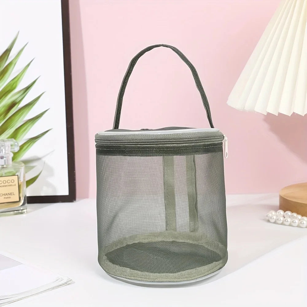 Knitting Needle & Hook Storage Bag with Zipper | 3 Colors Craft Storage Bag Qme