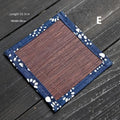 Handmade Bamboo Tea Mat | Kung Fu Tea Ceremony Accessory Bamboo Tea Mat Qme E