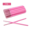 NATUHANA 50 Disposable Mascara Wands & Eyelash Spoolies Disposable Spoolie Brushes Qme 50pcs