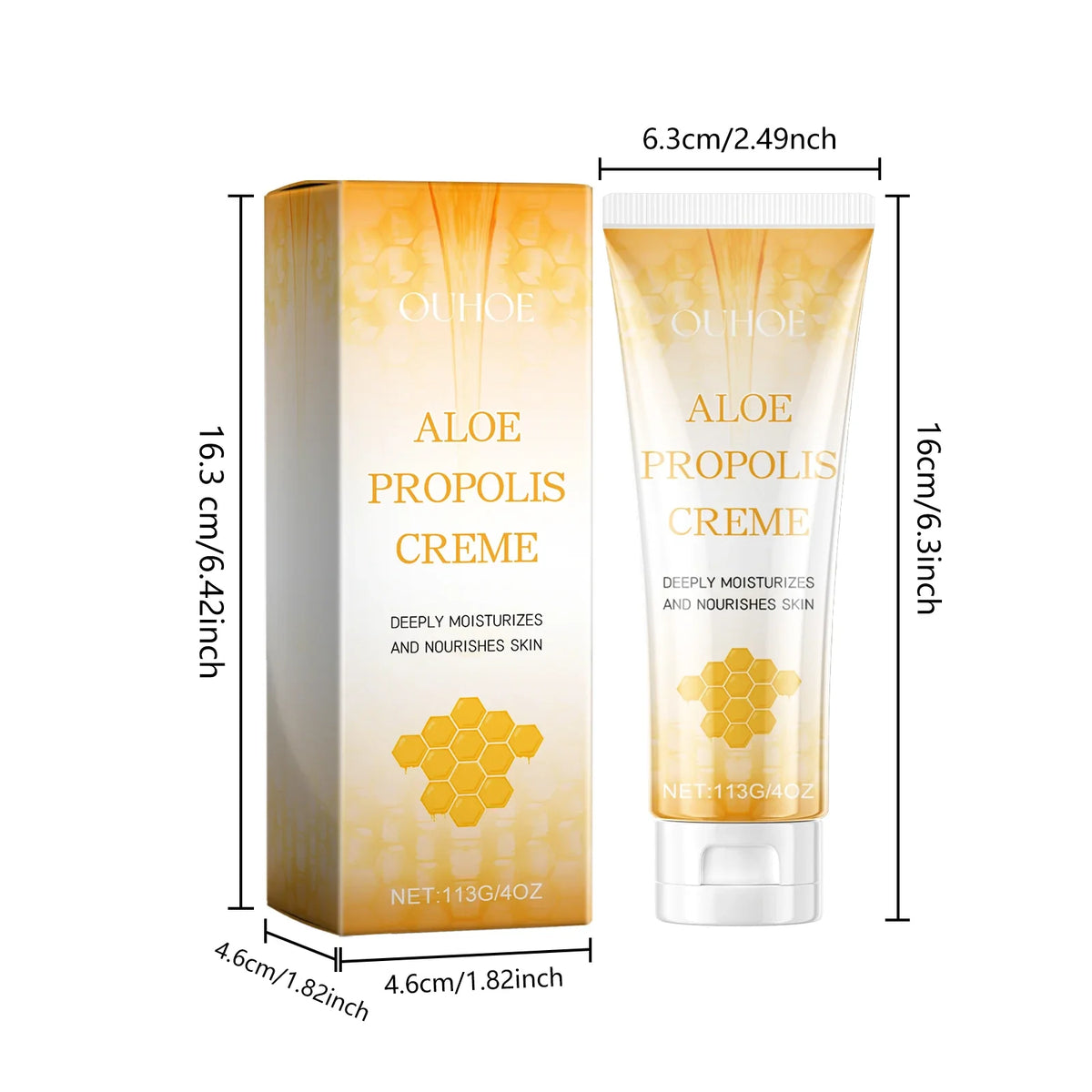 Aloe Propolis Moisturizing Face Cream – Nourishing & Soothing Face Moisturizing Cream Qme