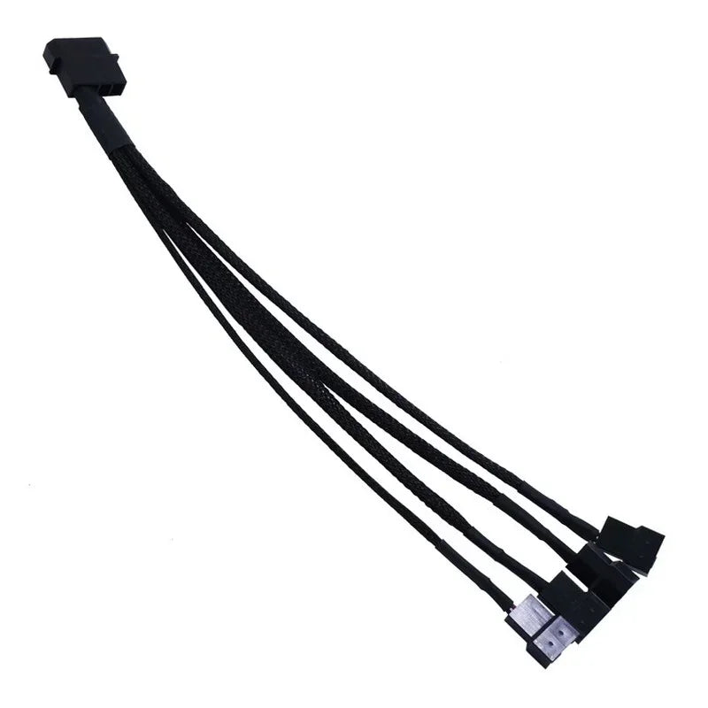PWM 4-Pin CPU Fan Extension Cable | Motherboard Adapter Fan Extension Cable Qme 5pcs 27cm