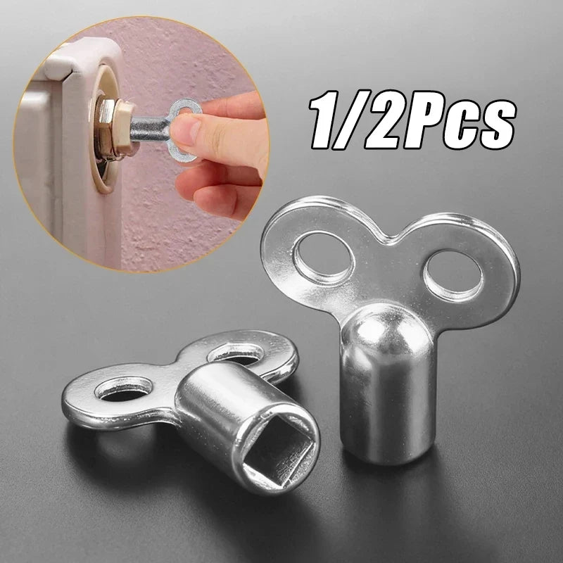 Zinc Alloy Radiator Bleeding Key – Square Socket Air Vent Tool Radiator Bleeding Key Qme
